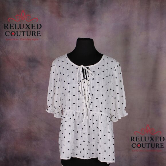 Haver Polka Dot Blouse - Picture 1 of 4